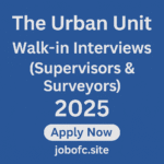 The Urban Unit - Walk-in Interviews