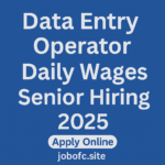 Data Entry Operator